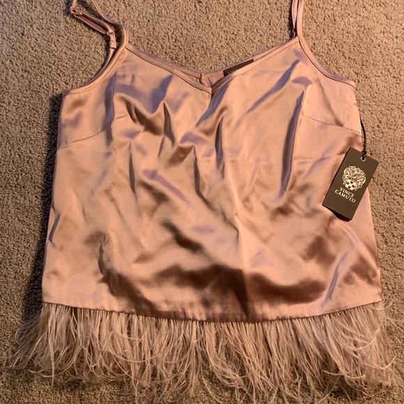 Vince Camuto Tops - Blush feather Vince Camuto tank top